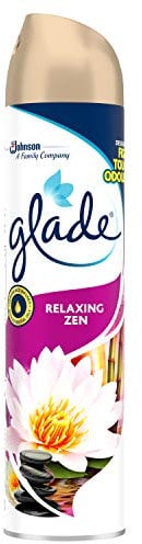 Glade Air Freshener, Aerosol Spray, Relaxing Zen, 300ml, Pack of 12