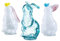 Diamond Star mundgeblasenes Glas niedliches Hase Osterdeko 3er Set
