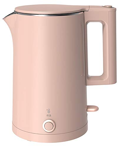 XYanZi Electric Kettle, 1550W Fast Boil Kettle, Light Weight Jug Kettle With 1.5L Capacity, BPA-Free Water Boiler with Auto Shut-Off & Boil-Dry Protection,pink