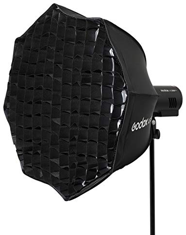 Godox AD-S60S Softbox Portatile Softbox 60 cm, Godox Softbox per AD400Pro, AD300Pro, ML60, ML60Bi, ML30, ML30Bi, Luce per Fotografia Ritratto (supporto Godox)