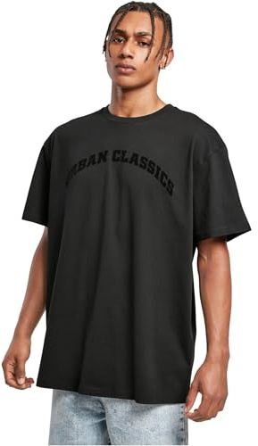 Urban Classics Herren Oversized Gate Tee T-Shirt, Black, M