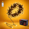 COCOSY Luci Natale Esterno 20M 200 LEDs Luci Albero di Natale con Telecomando Impermeabile Natale Decorazioni 8 Modalità per Giardino Balcone Camera Gazebo Ringhiera (Bianco Caldo)