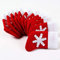 Rachlicy 12pcs Christmas Cutlery Holders Set Christmas Stockings Knife Fork Bag Pockets for Dinner Party Xmas Table Decor (8x14cm)