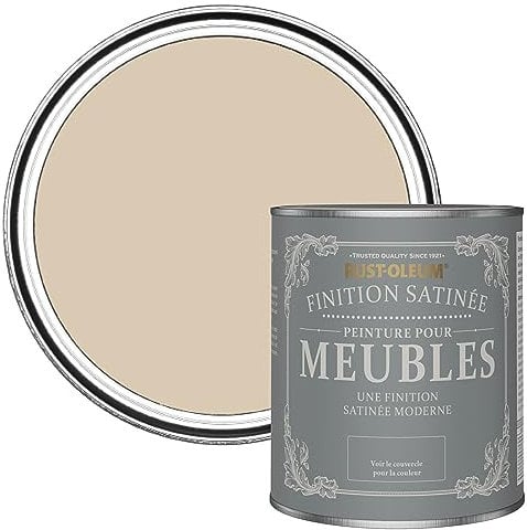 Rust-Oleum Light Brown Furniture Paint in Satin Finish - Warm Clay 750ml