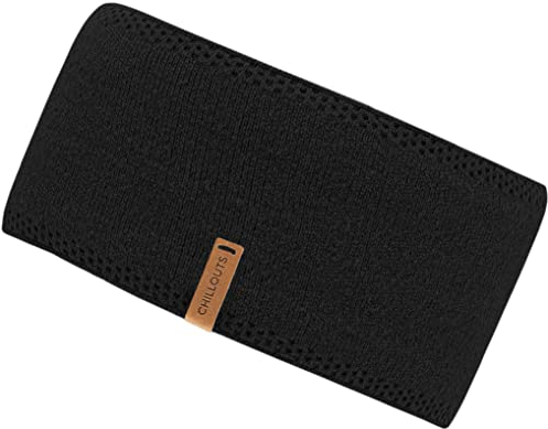 CHILLOUTS Unisex Neo Headband Stirnband, Schwarz, Einheitsgröße EU