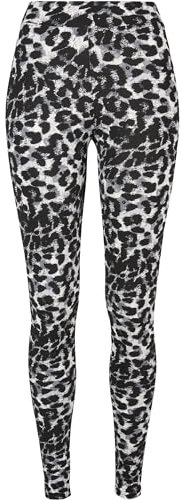 Urban Classics Damen, Yoga Pants, Blackleo, 3XL