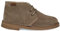 PAYMA - Stivali Stivaletti Safari Deserto in Pelle per Uomo e Donna. Fatto in Spagna. Scarpa Chukka in Crosta di Pelle Sport. Foderato in Pelliccia. Suola Gomma. Colore Tortora Foderata, Taglia EU 38