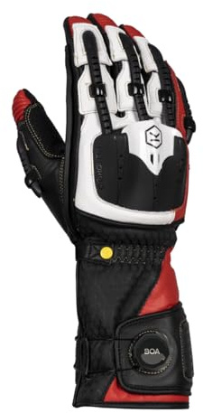 Knox Handschoenen Handroid MK5 Zwart Rood Maat 3XL