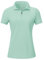 AjezMax Poloshirts Damen Kurzarm Tennis Polohemden Atmungsaktive Polo Golf T-Shirts Sommer Top