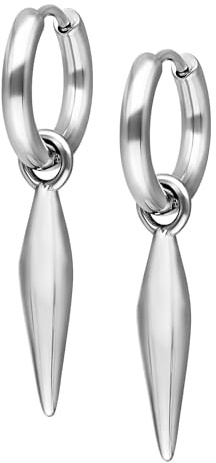 Wildcat Ohrringe - Little Bullet Hoops - Silber | Chirurgenstahl 316L - hautverträglich, langlebig, wasserfest