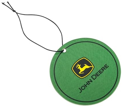 John Deere Duftbaum Green Lemon, Lufterfrischer, Rund, Auto,Accessoire