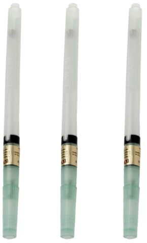 Bon-102 Lötkolophonium Flussmittelstift, nachfüllbarer Pinselspitzenstift für Leiterplattenlöten, 3 Stück