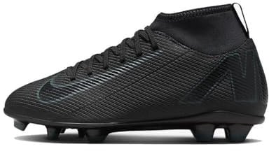 NIKE Jr. Mercurial Superfly 10 Club, Sneaker, Black Black Deep Jungle, 38 EU