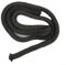 Premium Holzofentürdichtung, schwarzes Fiberglas-Seil, 2 m Länge (20 mm)