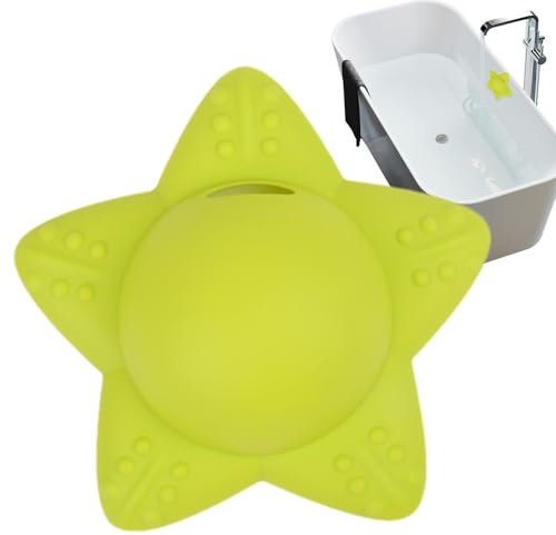 Bathtub Overflow Blocker, Bathtub Overflow Drain Cover, Silicone Drain Block, Spa Accessories - Strong Seal, 5 Suction Cups, Bathtub Drain Plug for Warmer Bathroom at Home