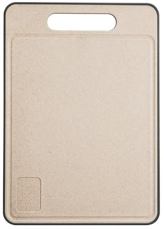 ZXDRYBHD Cutting Board, Cutting Boards for Kitchen, Wheat Straw Chopping Board, Easy Grip Handle, for Chopping Fruits, Vegetables and Meats etc(Medium)