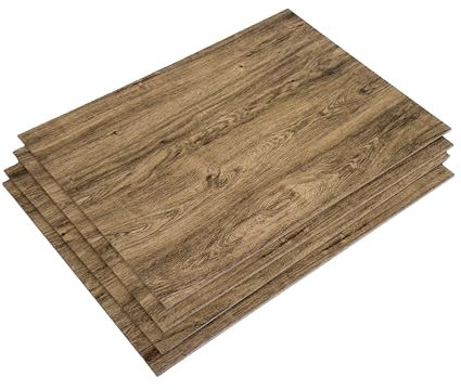 codiarts HDF DECOR Platten 30x42cm 2.8mm | Hochdichte Holzfaserplatte | Perfekt für Laserschneiden & Basteln | Hohe Stabilität | 4er Pack (Eiche)