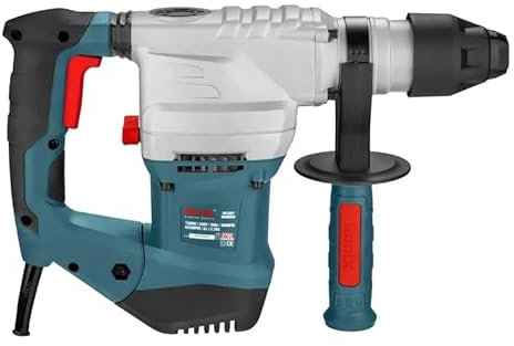 Ronix Martello Demolitore, 1500 W, 32mm, SDS-Plus, Martello Demolitore, Controllo Vibrazioni, 860 RPM