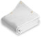 ESTO Telo Impermeabile 650 gr/m² Telone per Camion Pesante Ultra-Resistente, Bianco con Occhielli ogni 30cm, Telo Occhiellato per Esterno Multiuso Antistrappo Antitaglio (2x3 metri)