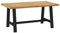 vidaXL Esstisch NOAIN A-Form-Beine 160x90x75 cm Massivholz Kiefer, Esszimmertisch, Speisetisch, Restauranttisch, Küchentisch, rustikaler Tisch