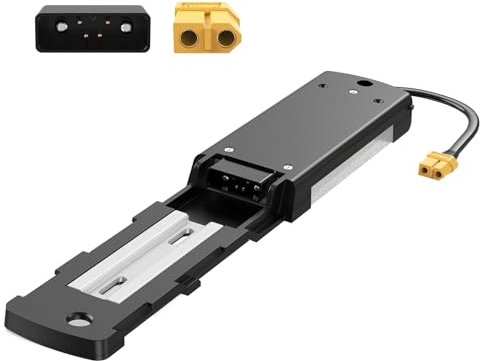 Varstrom 6Pin Hailong Ebike Battery Plate Electric Bicycle Downtube Battery Holder E Bike Battery Mounting Holder Battery Base with XT60 Female Connector