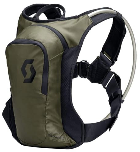 Scott Hydration Radar 3 Enduro Motorrad Trinkrucksack schwarz/grün