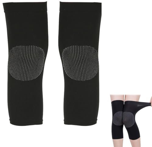 KYLOS Ginocchiere Sportive 2 Pezzi - Protezione Morbida e Traspirante per Danza, Pallavolo e Yoga - Design Elasticizzato con Cinturino Stabilizzante - Ideale per Uomo e Donna