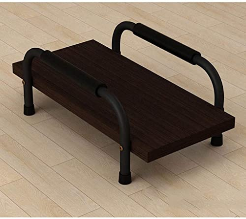 WDSOPK CPU Holder Stand Pc Stand Mainframe Box Bracket Puts CPU Stand Desktop Base Simple Mainframe Tray Chassis Increase Shelf Fits Most Pc Cases Under Desk Pc Tower Stand (E)(Black 1)