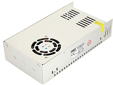Generic Fuente de Alimentación Conmutada de 36V 10A 360W con Alta Protección Inteligente para Iluminación LED Control Industrial Carcasa de Aluminio Duradera 215x115x50mm