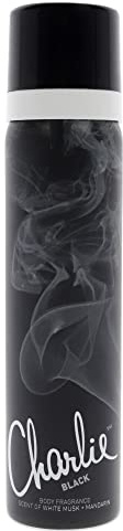CHARLIE BLACK PERFUMED BODY FRAGRANCE 75ML