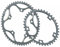 Kettenblatt Stronglight Type 130 S innen 38 Zähne, silber, 9/10-fach