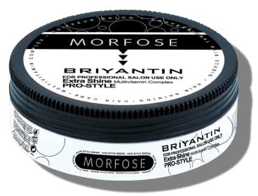 Morfose Haarwachs Extra Shine 175ml – Glanzwachs mit Multivitamin-Komplex für starken Halt, Styling & Kontrolle – wasserbasiert & ohne Rückstände – Unisex