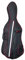 Hidersine CBC - Custodia morbida imbottita per violoncello, misura 1/2