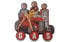 LB H&F Blechschild 3D 38x37 cm groß XXL Retro Auto Blech Metallschild Prägedruck SEXY PIN UP - TANKSTELLE Blechschilder