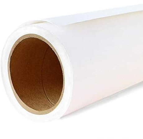 Yizhily Seamless Photo Photography Background Paper Backdrop Paper Roll for Photoshoot and Videos, 82 x16', Arctic White