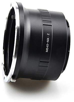 Mamiya 645-Niko Z Objektiv Adapter Adapterring,für Mamiya 645 M645 Objektiv Kompatibel für Nikon Z 7 Z 6 Z50 Z 30 Z5 Z8 Z9 Spiegellose Vollformatkamera