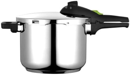 Fagor Rapid Xpress Olla a Presión 6 Litros, Inducción, Express Super Rápida, Acero Inox. 18/10, Todo Tipo Cocinas, Fondo Termo Difusor, 2 Niveles de Presión, 5 Sistemas de Seguridad
