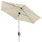 Doppler Active Auto Tilt 210 – Sombrilla con manivela – Ideal para el balcón – con fácil ajuste de altura – aprox. 210 cm – Natural