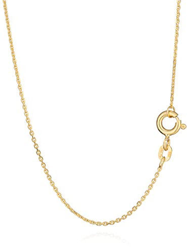 NKlaus Ankerkette diamantiert aus 585er Gelbgold, 14 Karat, 1,5mm 1 Stück
