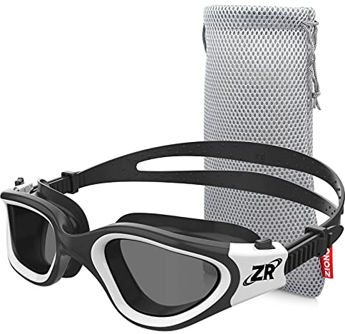 ZIONOR G1MINI Lunettes de natation pour enfants, polarisées/non polarisées, confortables, anti-buée, protection UV, pour filles et garçons, de 6 à 14 ans