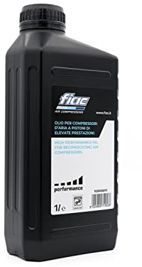 Lata de 1 litro de aceite lubricante para compresores de pistón FIAC Performance Oil
