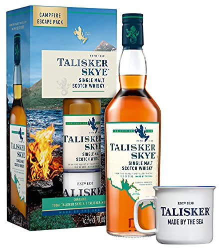 Talisker SKYE Campfire Escape Pack 45,8% Vol. 0,7l in Giftbox with Talisker Mug