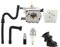 Pilipane Reemplazo de carburador, carburador Compatible para Motosierra STIHL 024 026 MS240 MS260 MS 240 260 WT194