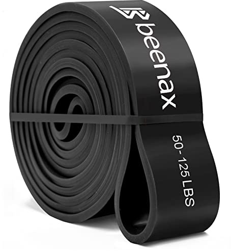 Beenax Resistance Bands Pull Up Set, 5 Levels Exercise Bands Men Women for Calisthenics, Powerlifting, Bodyweight Training, Stretching, Mobility, Yoga, Pull Up Assistance Bands
