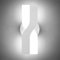 KAWELL 12W Moderno Apliques de Pared LED Regulable Interior Bañadores de Pared Acrílico LED Luces de Pared para Dormitorio Sala de Estar Pasillo Salón Escaleras