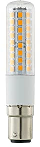 SIGOR LED Stablampen-Retrofit ECOLUX, B15d, 8W 2700K 1055lm 320°, dimmbar, klar