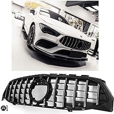 VIPOD 2 Piezas Rejillas Frontales De Radiador para Mercedes C118 W118 CLA, Coche Compatibles Parrillas del Delanteras Accesorios