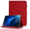 Custodia per Samsung Galaxy Tab A6 10,1 2016 (SM-T580 / T585) Multi-angli Cover con Funzione di Supporto Pelle PU Flip Tablet Case, Auto Sveglia/Sonno per Galaxy Tab A 10.1'' 2016 - Rosso