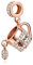 Doyafer 925 Sterling Silber Anhänger Charms Hobby Roségold Kaffeetasse für Frauen Armbänder Halskette Geschenk