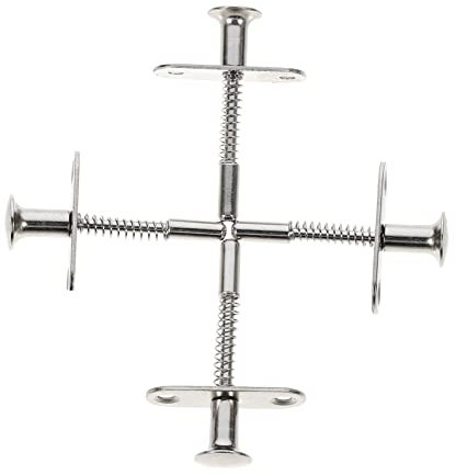 WOONEKY 10stücke Möbelriegelschloss Aus Edelstahl Für Vogelkäfig-kinderbetten Federriegel Für Babybetten Befestigungsbeschläge Für Möbelbefestigung Langlebig Und Korrosionsbeständig